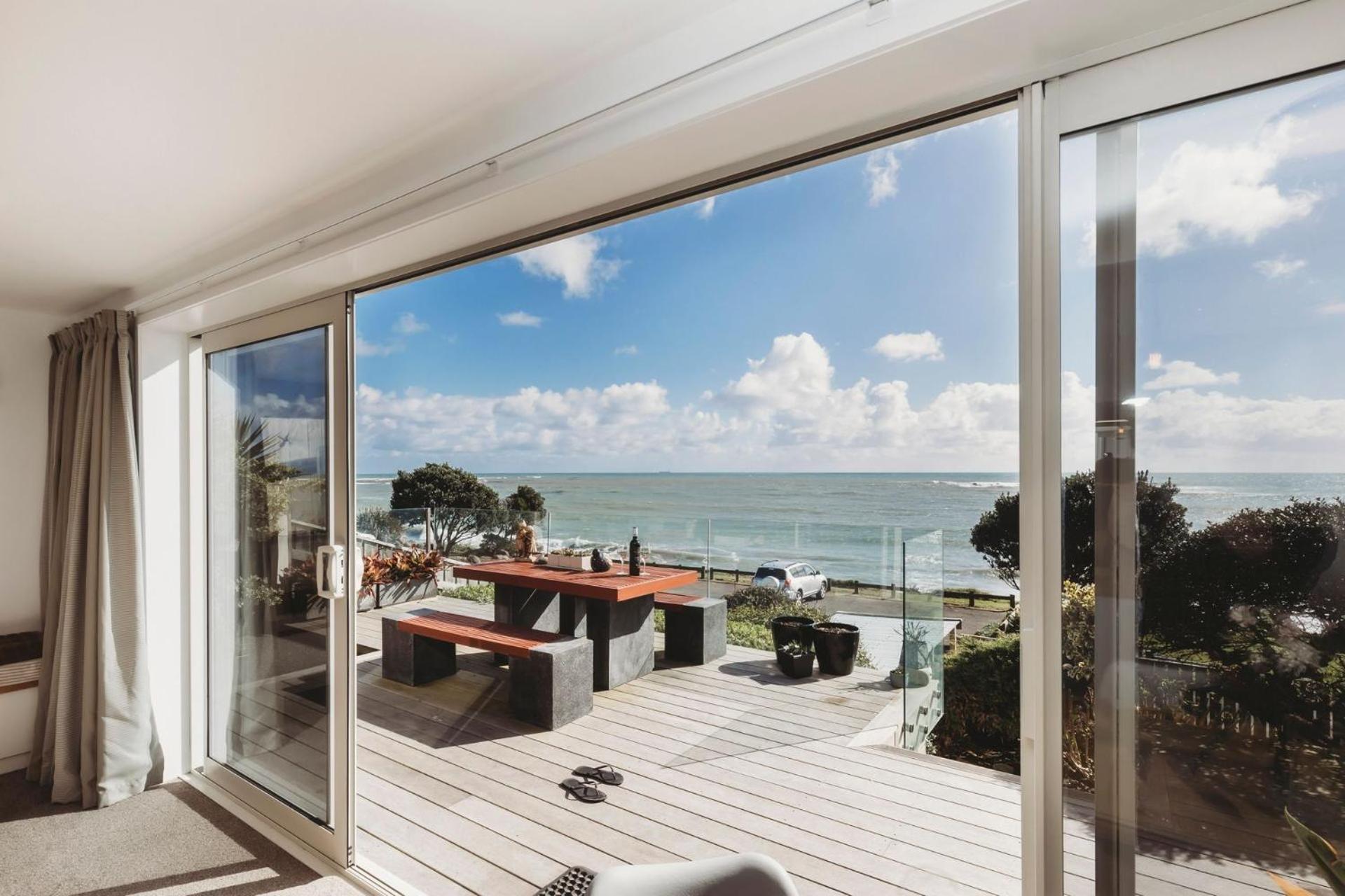 Te Moana Waterfront Apartment New Plymouth Exterior foto