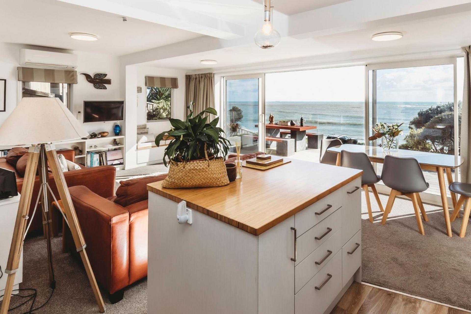 Te Moana Waterfront Apartment New Plymouth Exterior foto